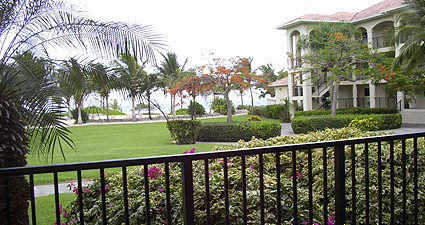 Pelican cove features lush tropical landscaping and cool ocean breezes